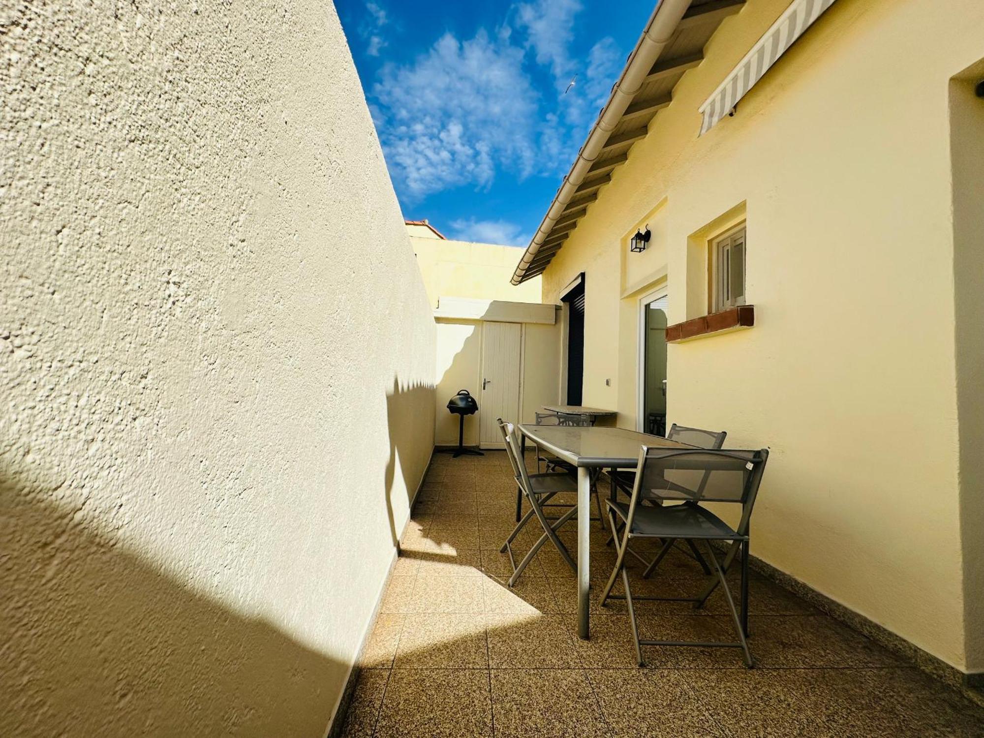 פור-ונדרה Maison Cosy Avec Grande Terrasse, Proche Quais Et Plages - Port-Vendres - Fr-1-309-203 מראה חיצוני תמונה